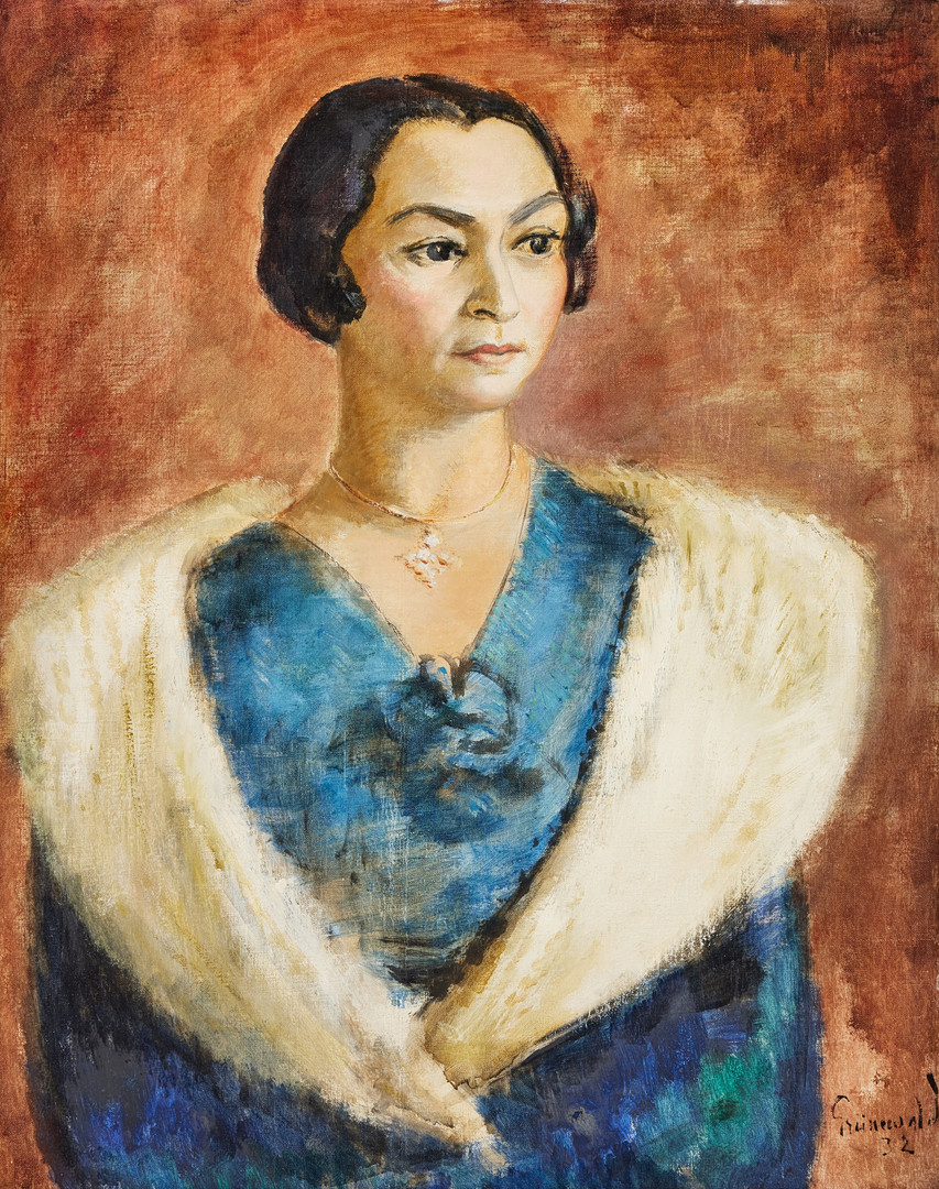 Portrait depicting Rosa Tuch.