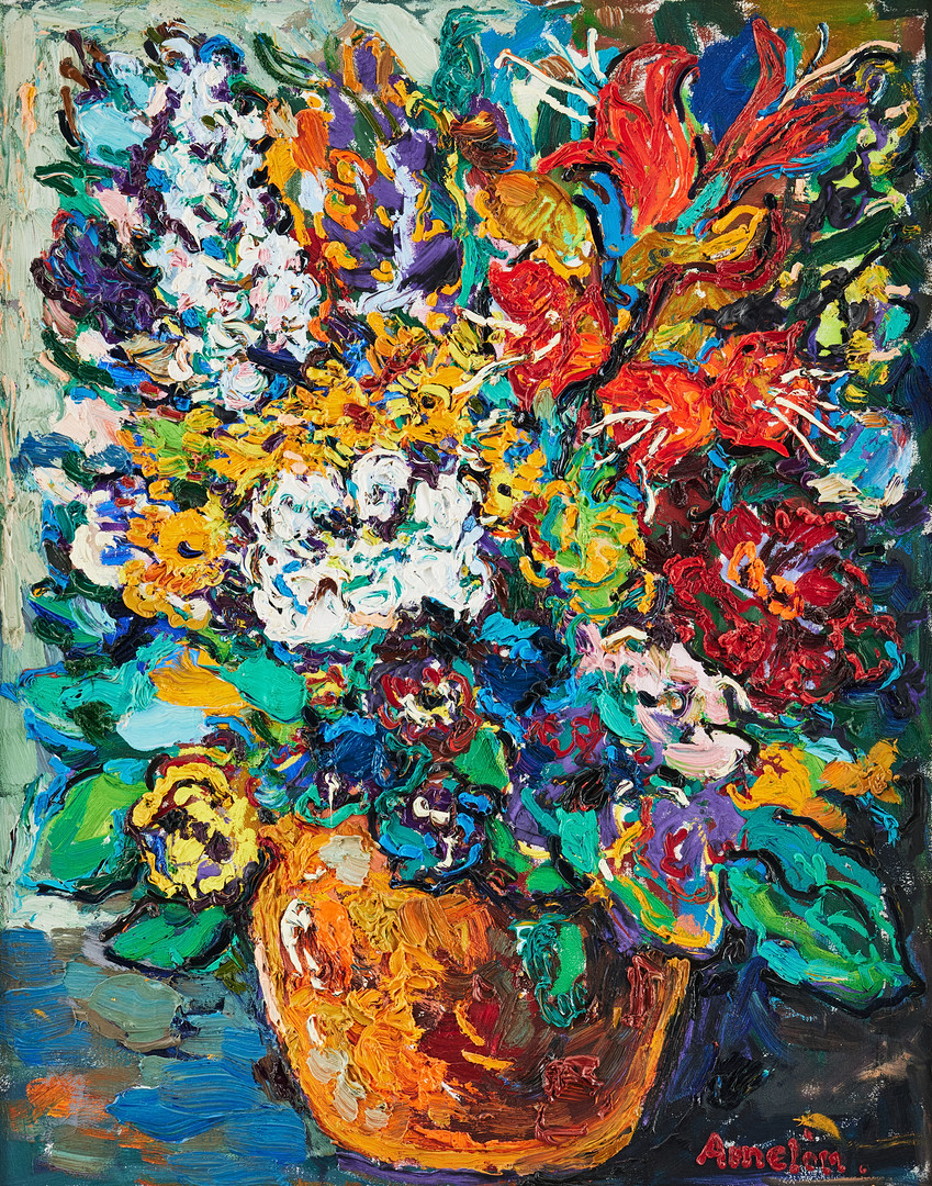 Still life with flowers.