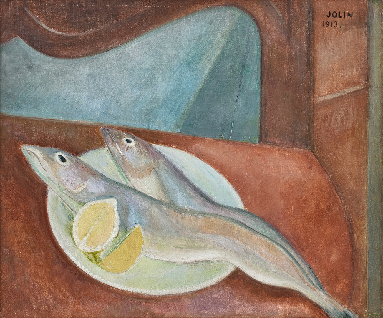Still life with fish.
