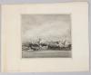 Windsor Castle etching signed unframed 14 x 15.5cm image