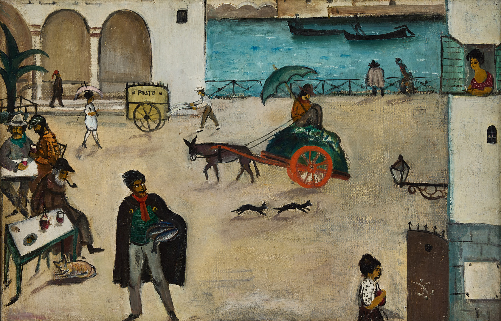Eric Hallström, “The Italian Square”.