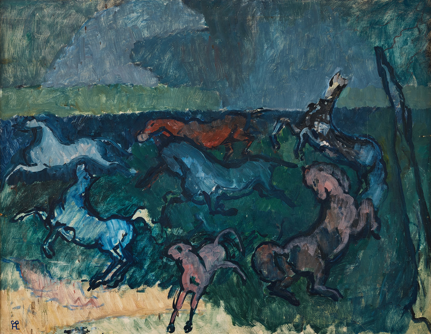 "A Herd of Horses".