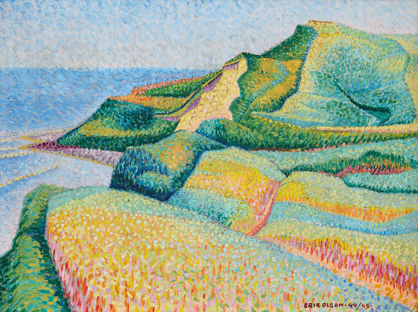 "Coastal scene".