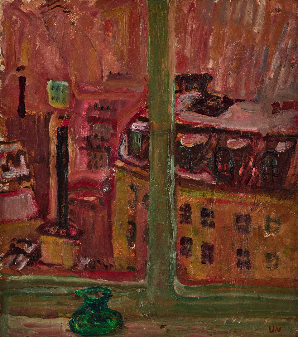 Vera Nilsson, Window view from Katarinavägen.
