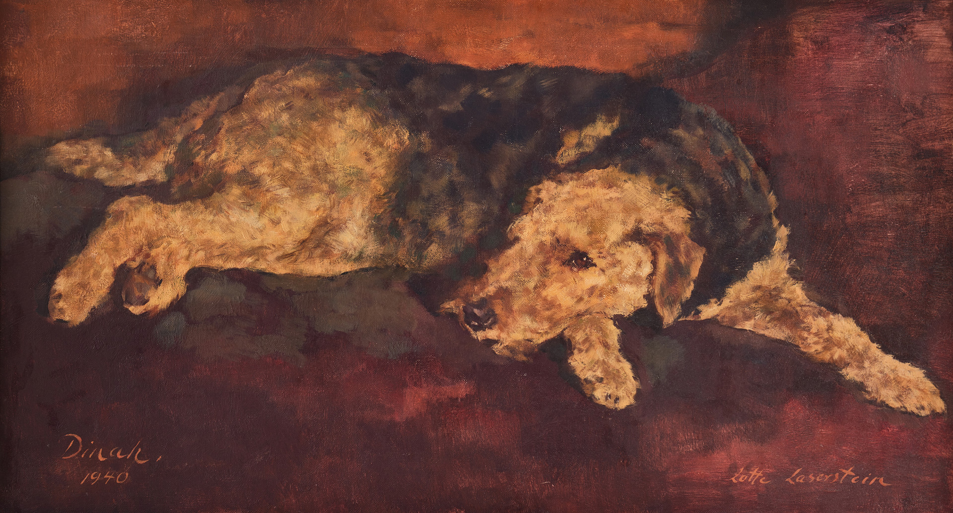 Lotte Laserstein, "Dinah".