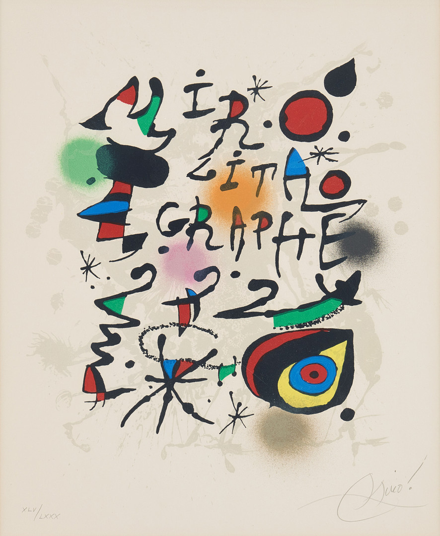 "Lithograph III" (Plate I).