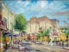 Rodeo Drive, Signed Pastel