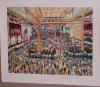 The Floor of the NYSE Signed Serigraph