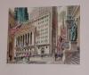 The Stock Exchange, Signed Serigraph