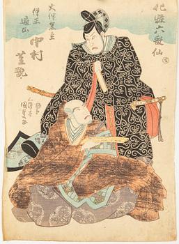 Utagawa Kunisada, Kabuki motif.