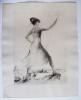 Hermann Nitsch, PAUL HERRMANN Hand Signed and Numbered Etching German 1923 Symbolism Goethe