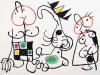 Miro, JOAN MIRO Original Hand Signed and Numbered Lithograph 1963/71 Spanish Surrealism Ubu Roi