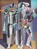 Gino Severini, GINO  Original Hand Signed Lithograph 1958 Italian Cubism Futurism
