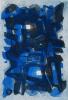 JEAN  Hand Signed Etching French 1961 Abstract Realites Nouvelles