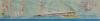 LYONEL  Signed, Titled and Dated Watercolour Drawing 1938 Sailing Ships Cruise Ship Ocean Liner Worlds Fair