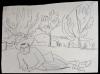 Kirchner, ERNST LUDWIG  Pencil Drawing German Expressionism 1911