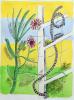Leger, FERNAND  Original Hand Signed and Dated Watercolour and Tusche Drawing, 1948