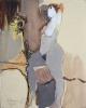 tarkay, ITZCHAK  Signed Oil Painting Israeli Nude Woman
