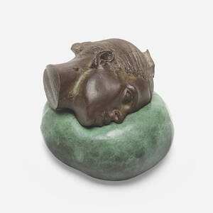 Untitled (Woman's Head on Pillow)