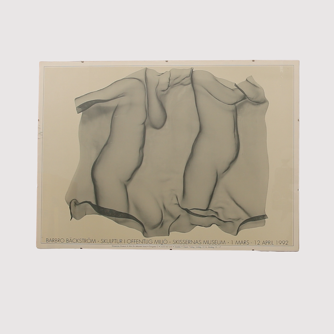 Affisch, Skissernas museum, Lund 1992.