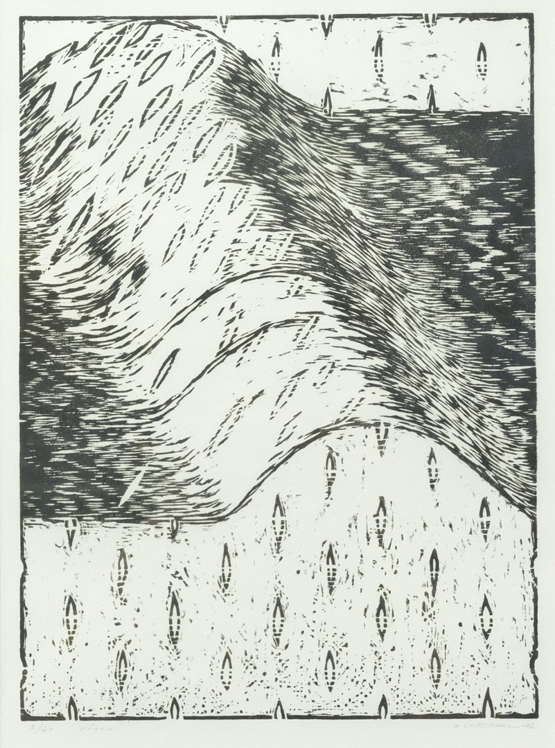 LITOGRAFI, "VÅGEN".