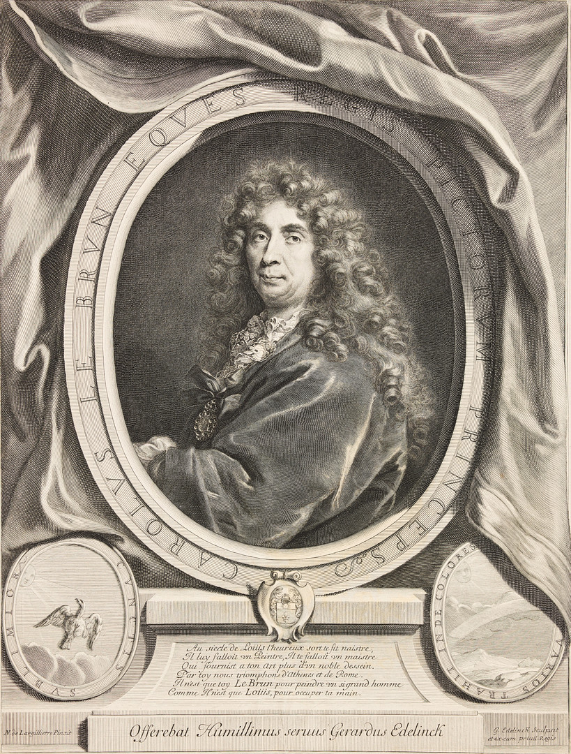 "Portrait of Charles Le Brun".