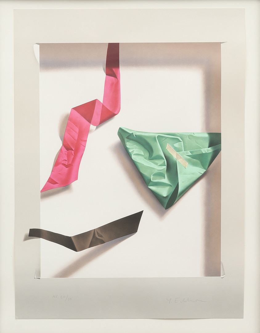 "Three easy pieces", litografi, signerad och numrerad H.C. 20/50.