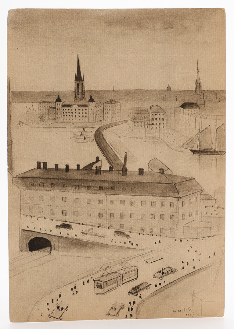 EFTER. STOCKHOLMSVY, 1927.