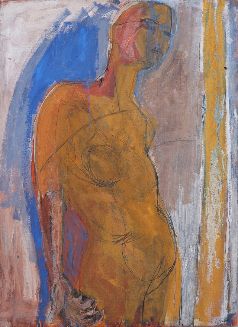 "GUL", FIGURKOMPOSITION.