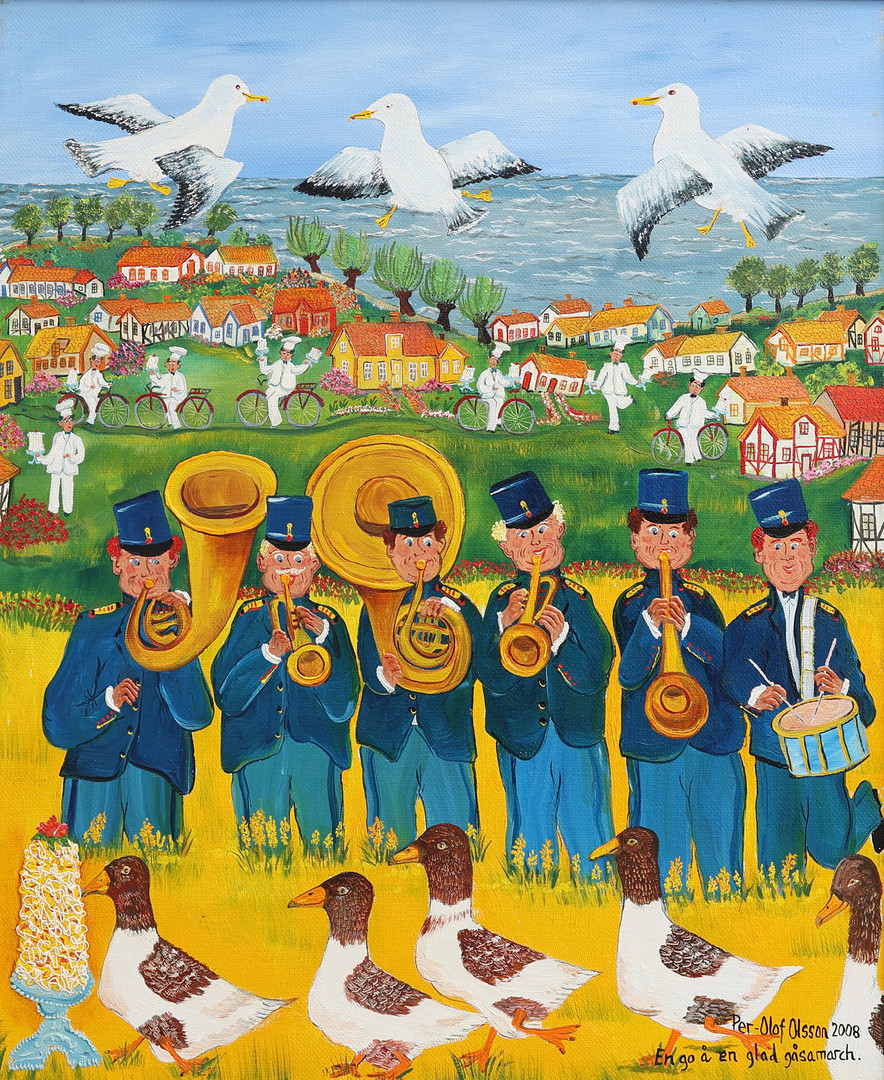 "EN GO Å EN GLAD GÅSAMARSCH", 2008.