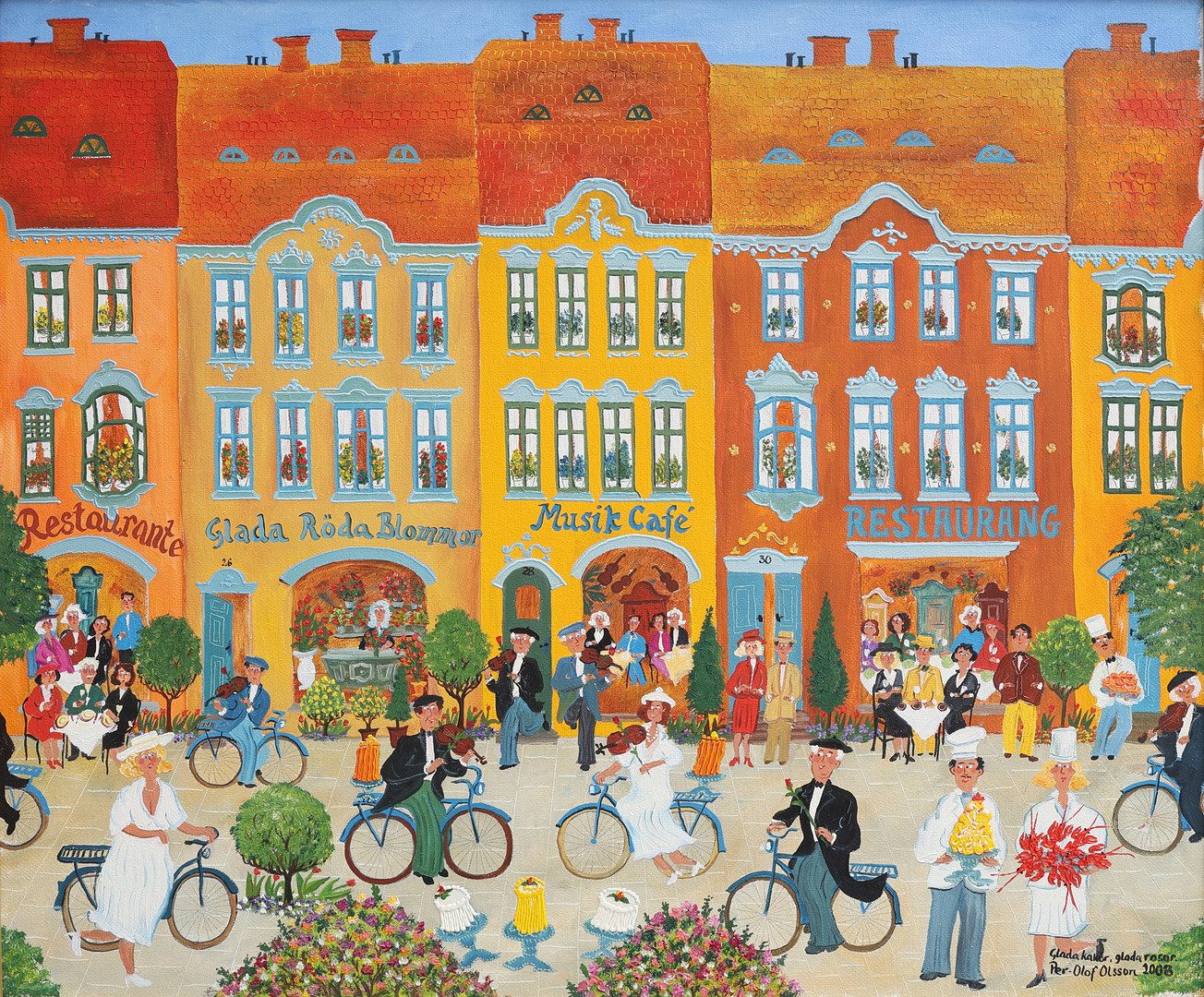 "GLADA KAKOR, GLADA ROSOR", 2008.