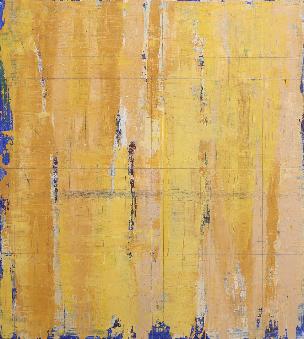 Alf Björk, "GUL YTA II", 2001.