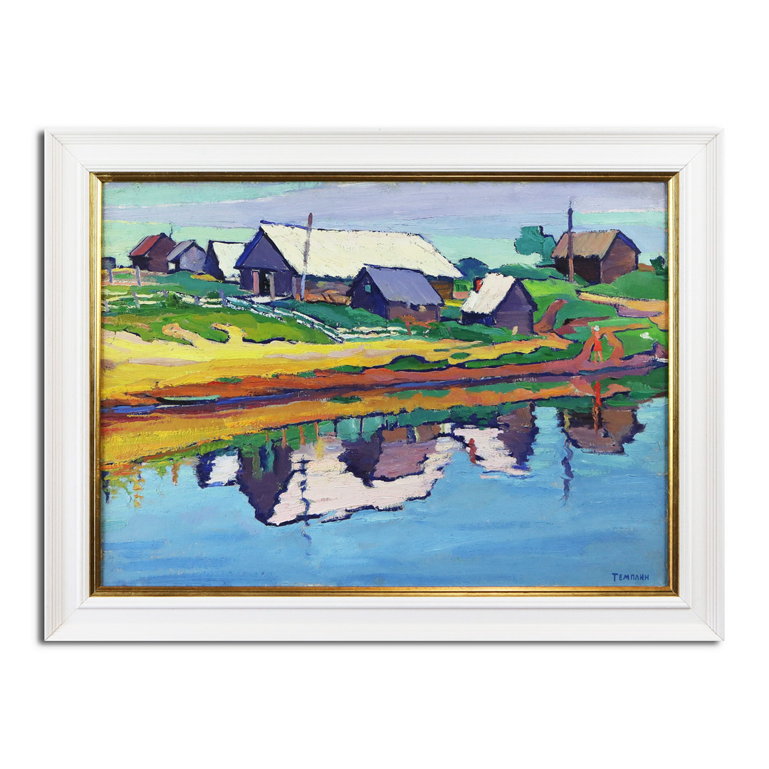 REFLECTION IN THE RIVER 1960s.