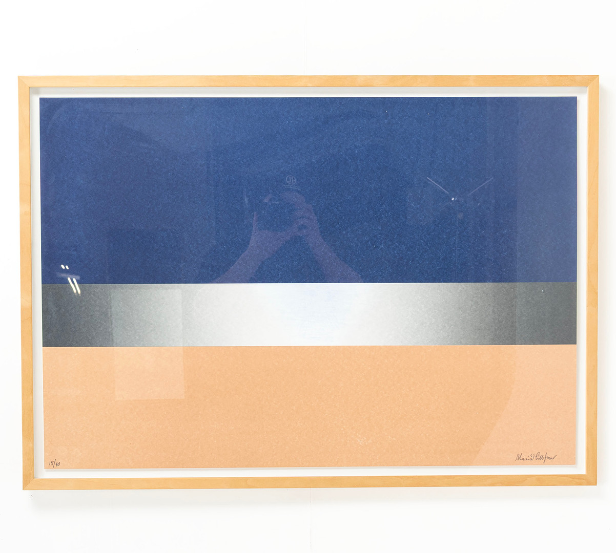 Litografi, "Stranden", signerad & numrerad 15/80.