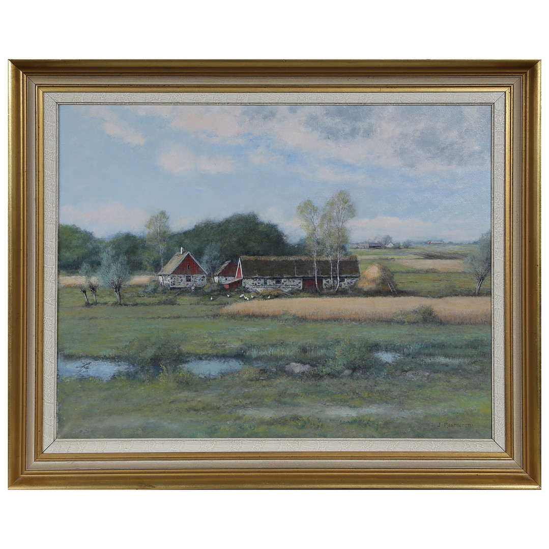 (1894-1965) OLJA PÅ DUK, SIGNERAD.