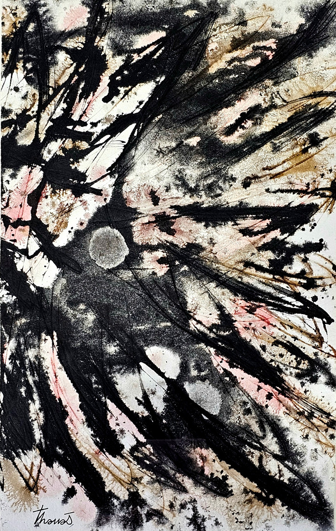 Sin título. Técnica mixta sobre papel.