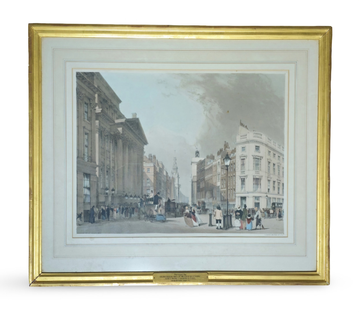 Londres, litografía a color sobre papel.