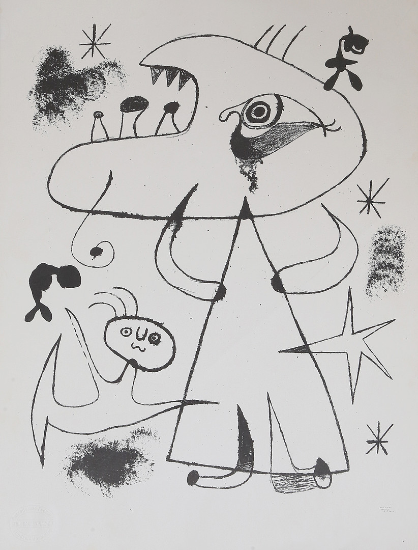 Barcelona Series, XXV (“The Prints of Joan Miró”).