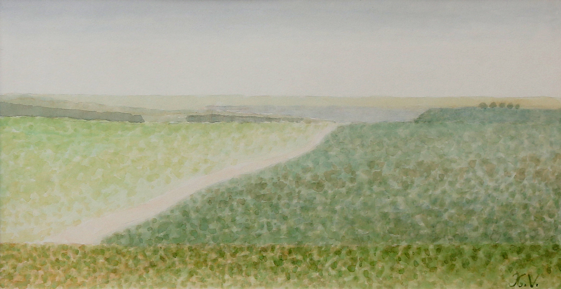 “Champ au petit chemin”.