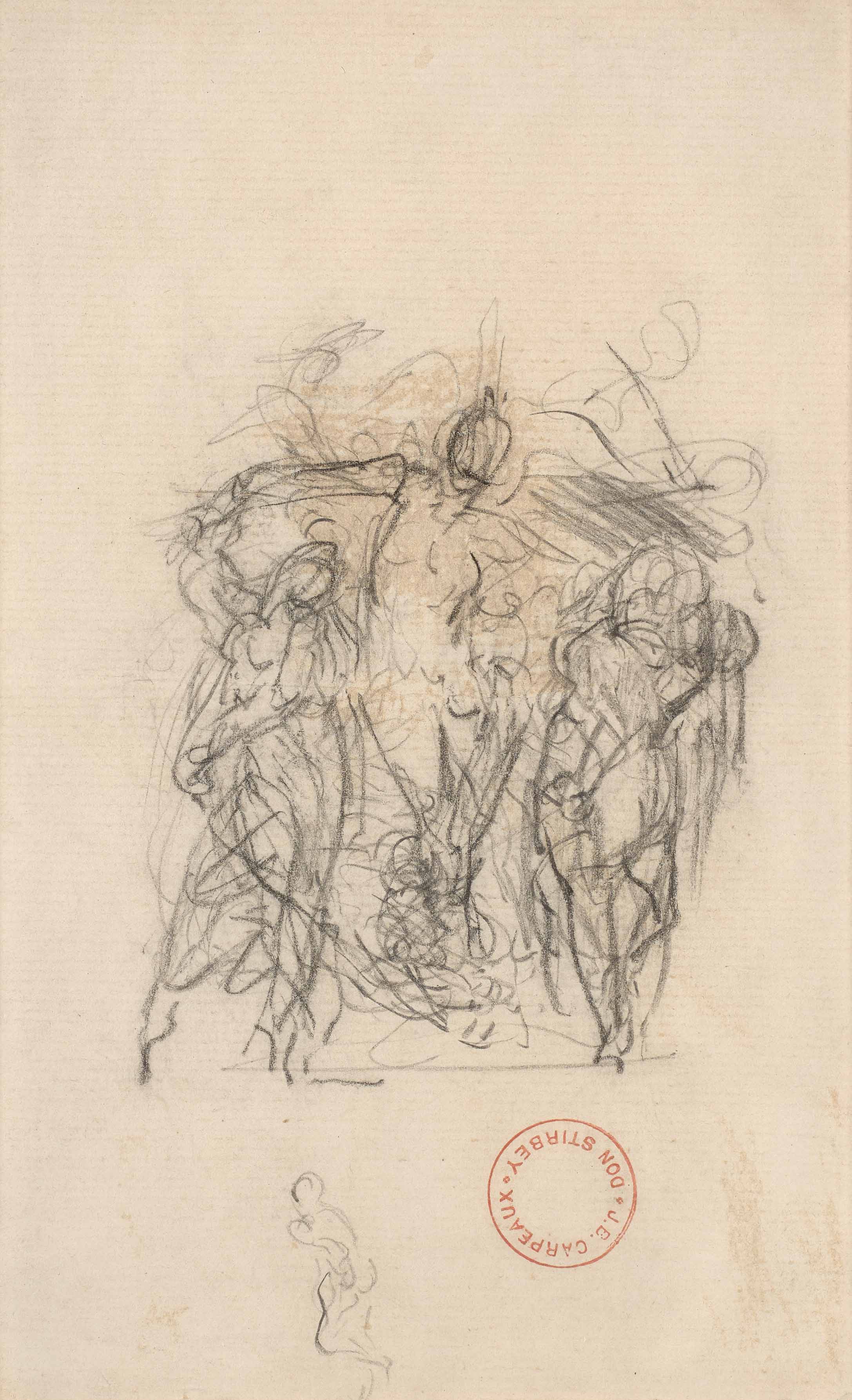 Etude pour le groupe de 'La Danse' de l’Opéra de Paris
