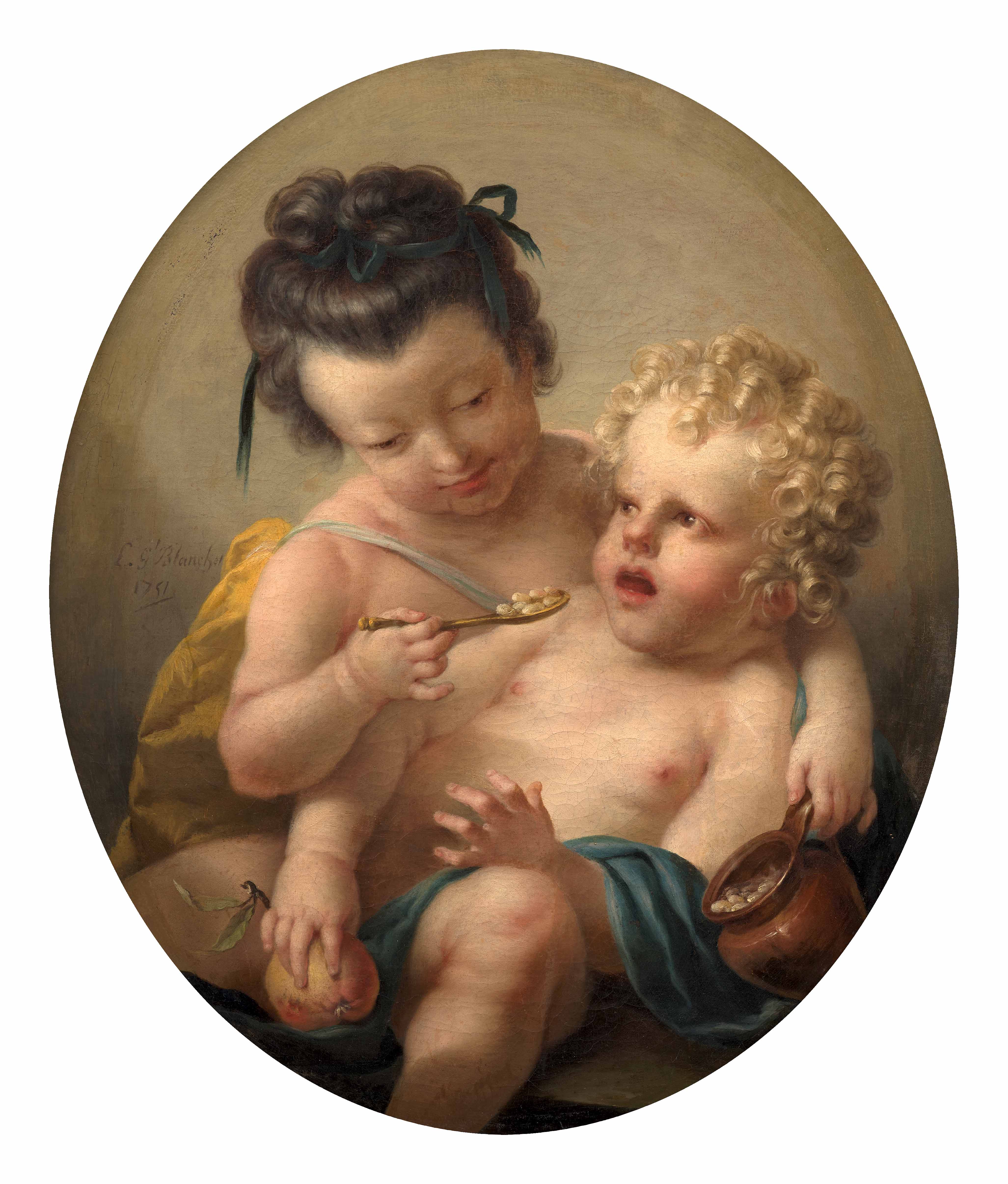 Le repas du petit frère