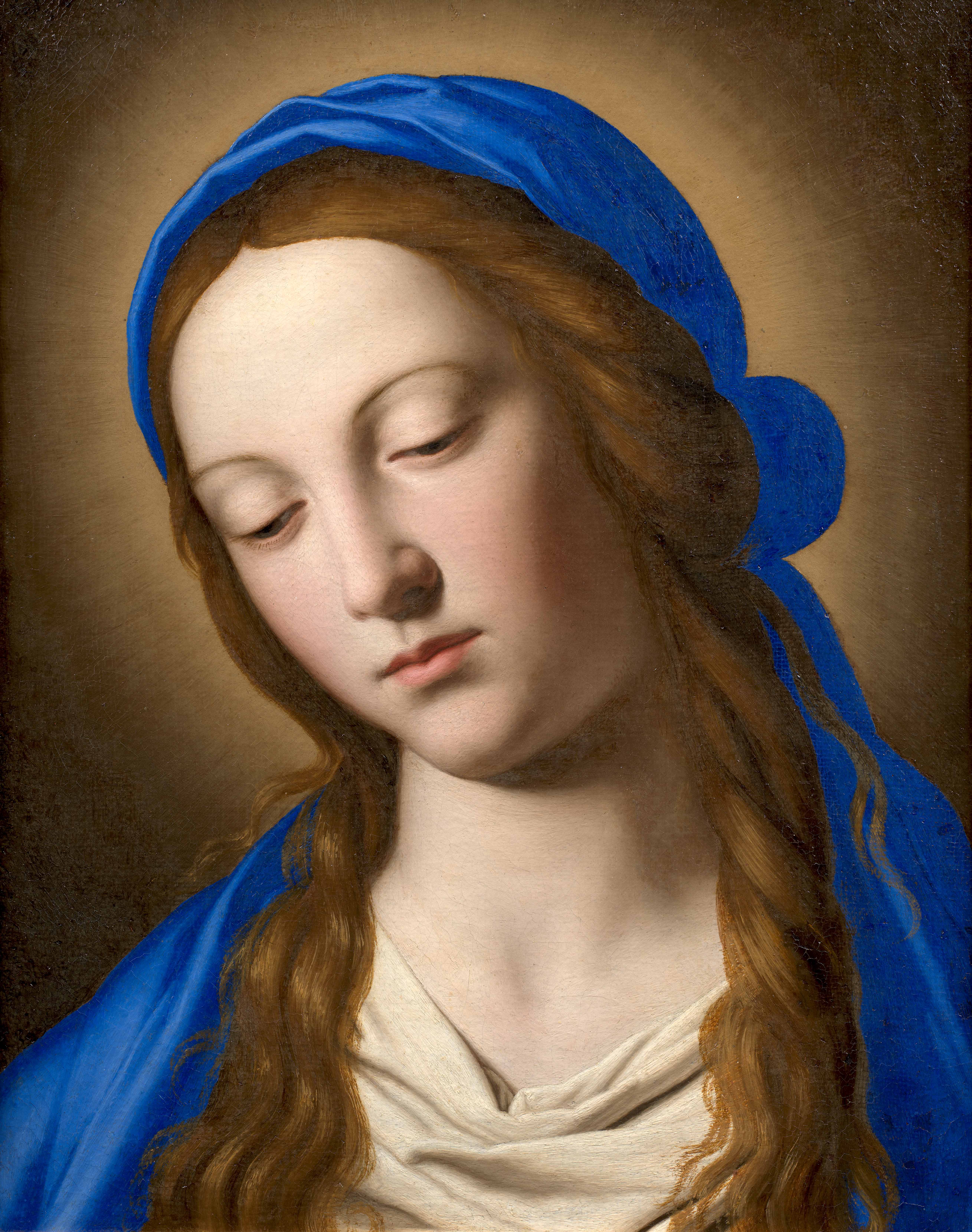 Vierge en buste