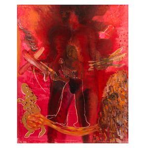 Nalini Malani (Indian, born 1946) Untitled (Mutiny II)
