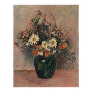 Vase de fleurs des champs 14 15/16 x 11 13/16 in (38 x 30 cm) (Painted circa 1887)