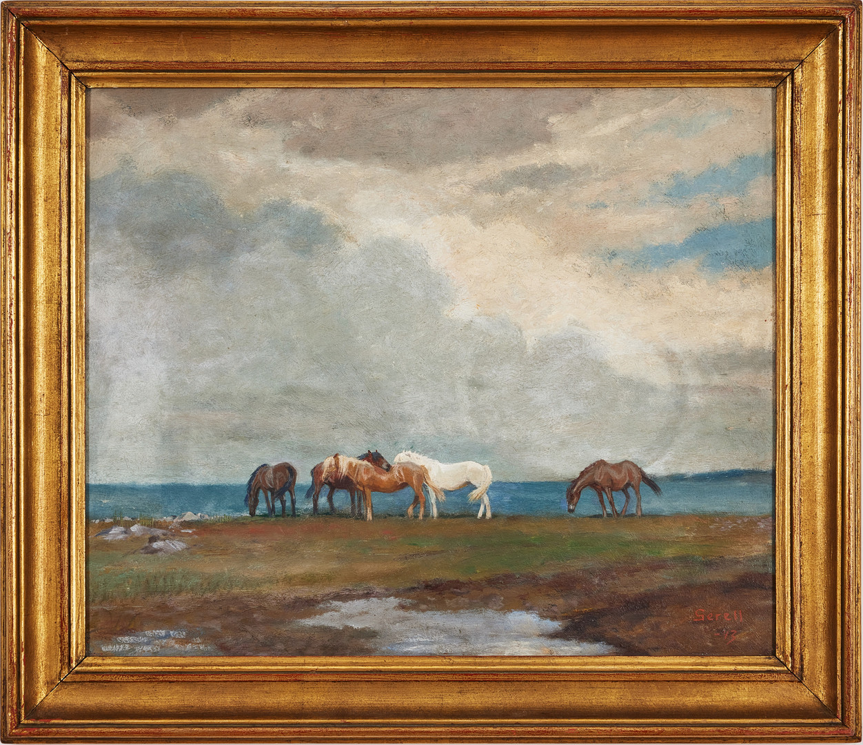 Greta Gerell, Hästar vid havet.