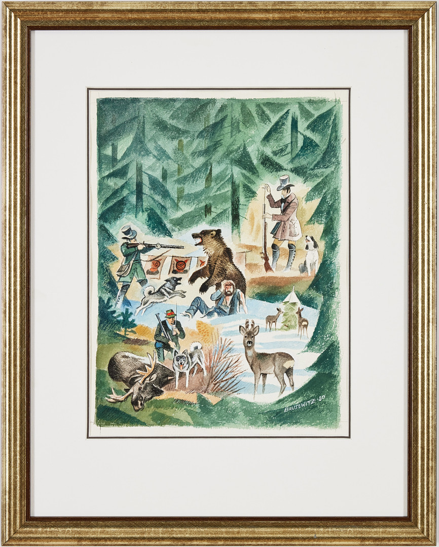 Gunnar Brusewitz, "Jägarförbundet 150 år".