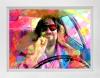 The Big Lebowsky Mixed Media Original on canvas by