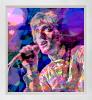 Roger Daltry THE WHO Mixed media Original on canvas by