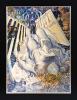 Original mixed media n canvas Arina Night Time