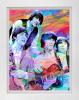 The Beatles in Living Color Mixed Media Original by
